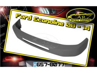 BUMPER Ford ECONOLINE 2008 - 2014 (negro) Puerto Rico CARZ Body Parts