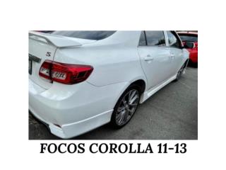 Puerto Rico - Accesorios de Autos, Botes, MotorasFOCOS TRASEROS TOYOTA COROLLA 11-13 Puerto Rico