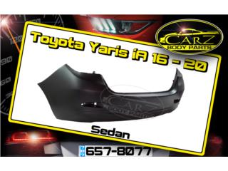 BUMPER Trasero Toyota YARIS iA 2016 - 2020 Puerto Rico CARZ Body Parts