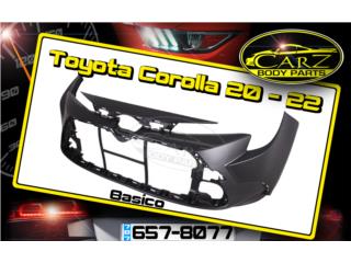 BUMPER Toyota COROLLA 2020 - 2022 (Basico) Puerto Rico CARZ Body Parts