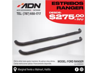Estribos para Ford Ranger Puerto Rico ADN Auto Accessories + Outdoors