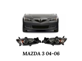 FOCOS DELANTEROS MAZDA 3 04-06