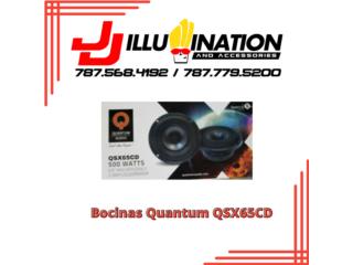 BOCINA QUANTUM QSX65CD 500WATTS Puerto Rico JJ illumination and Accessories