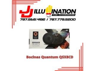 BOCINAS QUANTUM QSX8CD 700WATTS Puerto Rico JJ illumination and Accessories