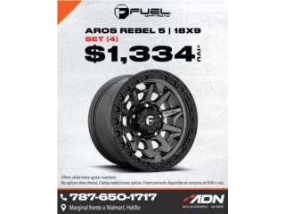 Aros Fuel Rebel 5 Puerto Rico ADN Auto Accessories + Outdoors