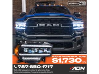 Focos Morimoto para tu RAM 1500,2500,3500 Puerto Rico ADN Auto Accessories + Outdoors