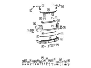 2023 GRAND CHEROKEE L FASCIA-REAR LOWER Puerto Rico Triangle Auto Parts