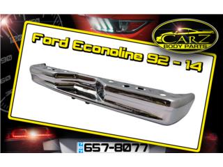 BUMPER Trasero Ford ECONOLINE 1992 - 2014 Puerto Rico CARZ Body Parts