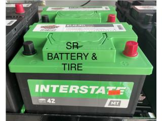 BATERIAS NUEVAS INTERSTATE  MTP-42-520 a $110 Puerto Rico S.R. Battery & Tire LLC