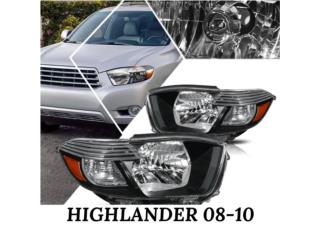 FOCOS DELANTEROS TOYOTA HIGHLANDER 08-10 Puerto Rico MIKE'S H.I.D.