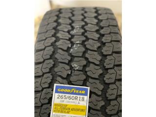 Good Year Wrangler 265/60R18  Puerto Rico CENTRO GOMAS SAVARONA