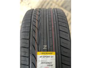 Dunlop SP sport 265/45R21  Puerto Rico CENTRO GOMAS SAVARONA