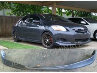 TOYOTA YARIS 06 12 SEDAN FRONT LIP FABRICA