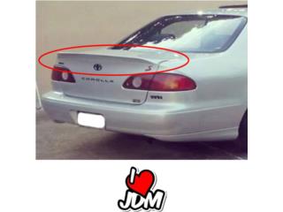 TOYOTA COROLLA 98 02 SPOILER TRD Puerto Rico JDM AUTOLUMINATE 