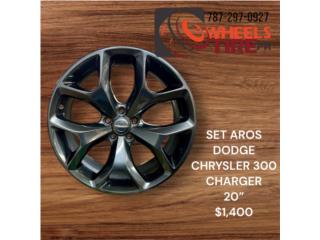 SET AROS DODGE CHRYSLER 300 CHARGER 20 Puerto Rico JAN WHEELS