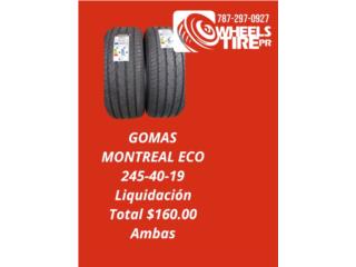 245-40-19 GOMA USADA MONTREAL ECO  Puerto Rico JAN WHEELS