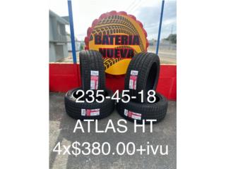 235/45/18 ATLAS HT Puerto Rico GOMERA LA BENDICION