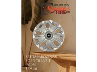 SET TAPABOCINAS FORD TRANSIT 150,250  Puerto Rico JAN WHEELS