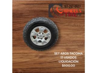 SET AROS TOYOTA TACOMA 17 USADOS  Puerto Rico JAN WHEELS