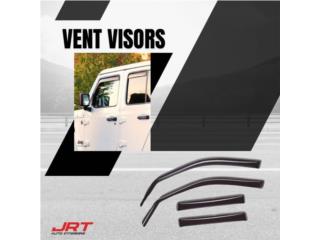 Vent visors in channel de JEEP WRANGERL Puerto Rico JRT Auto Interiors