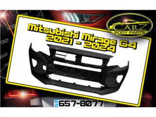 BUMPER Mitsubishi MIRAGE 2021 - 2024 Puerto Rico CARZ Body Parts