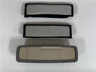 Retrovisor con brillo + PAD DE CINTURN Puerto Rico JRT Auto Interiors