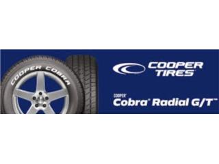 GOMA NUEVA COOPER COBRA RADIAL G/T 215/70/14 Puerto Rico SUPER GOMATRON