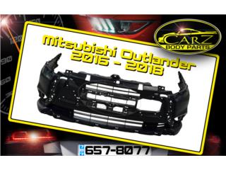 BUMPER Mitsubishi OUTLANDER 2016 - 2018 Puerto Rico CARZ Body Parts