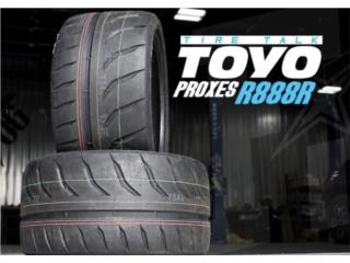 GOMA NUEVA 235-50-15 TOYO R888R PISTA CALLE Puerto Rico SUPER GOMATRON