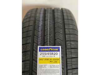 GoodYear Eagle 255/45R20 RFT  Puerto Rico CENTRO GOMAS SAVARONA