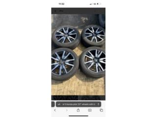 4 AROS 20 HONDA PILOT CON GOMAS Puerto Rico Import Tire