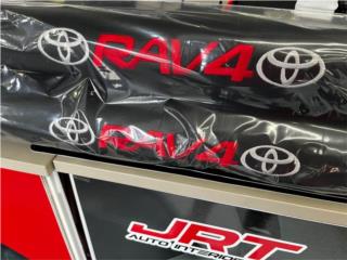 Motas para Rack personalizadas bordadas Puerto Rico JRT Auto Interiors