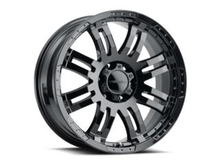 Estilo 375 16x8 negro patron 6-rotos