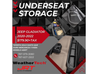 Especial UnderSeat Storage para Gladiator Puerto Rico JRT Auto Interiors