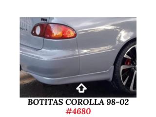 Puerto Rico - Accesorios de Autos, Botes, MotorasBOTITAS REAR TOYOTA COROLLA 98-02 Puerto Rico