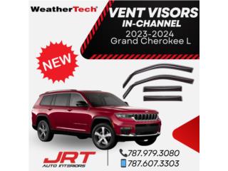 VentVisors In-Channel Grand Cherokee L 2024 Puerto Rico JRT Auto Interiors