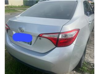 TOYOTA  COROLLA 2015 VVTI 4 DOOR AUTOMATICO 7 Puerto Rico JUNKER 3000