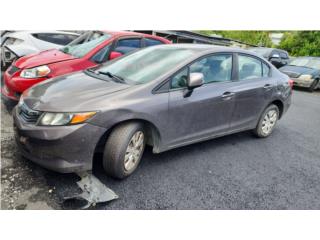  JUNKER 3000 HONDA CIVIC 2012 1.8  4DOOR AUTO Puerto Rico JUNKER 3000