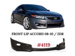 FRONT LIP HONDA ACCORD 08-10 / 2DR Puerto Rico MIKE'S H.I.D.