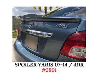 SPOILER BAUL TOYOTA YARIS 07-14 SEDAN