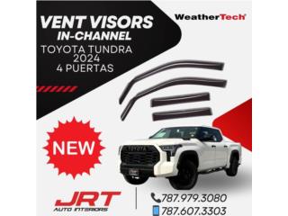 VENT VISORS INSTALADOS POR LA CANAL WT Puerto Rico JRT Auto Interiors