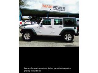 Transmisin jeep remanufacturada Puerto Rico MAXI POWER TRANSMISSION