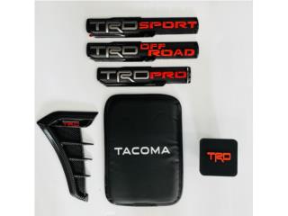 Emblemas TRD y cover de consola! (N) Puerto Rico JRT Auto Interiors