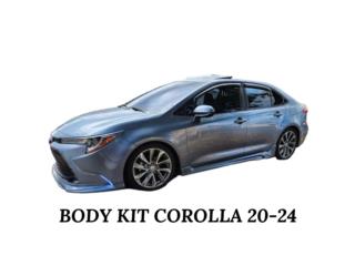 BODY KIT COROLLA 20-24 PLASTICO Puerto Rico MIKE'S H.I.D.