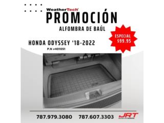 ESPECIAL PARA ALFOMBRA DE BAUL HONDA ODYSSEY  Puerto Rico JRT Auto Interiors