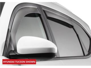 Vent visors in channel Tucson 2020 Puerto Rico JRT Auto Interiors