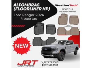 ALFOMBRAS TIPO BANDEJA PARA RANGER 2024 Puerto Rico JRT Auto Interiors