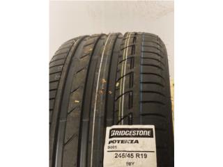 Bridgestone Potenza S001 245/45R19   Puerto Rico CENTRO GOMAS SAVARONA