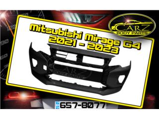 BUMPER Mitsubishi MIRAGE G4 2021 - 2023 Puerto Rico CARZ Body Parts