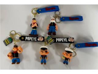 LLAVEROS ANIMADOS DE POPEYE, Puerto Rico